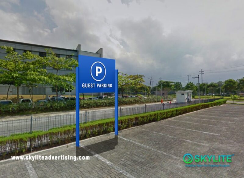 directional sign outdoor parking 1 1