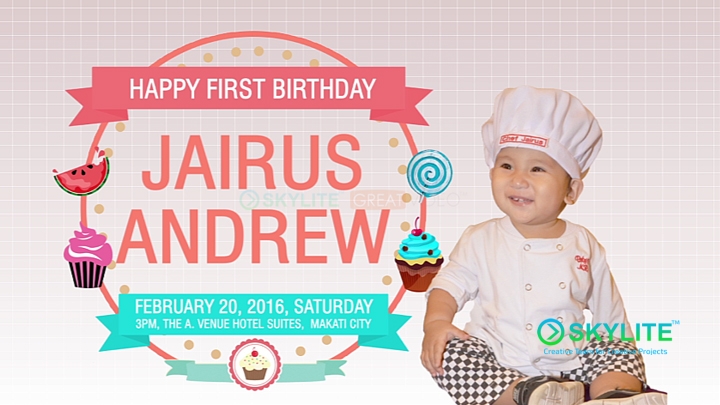 jairus 1st birthday 1