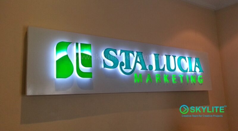 sta lucia indoor signage project 1