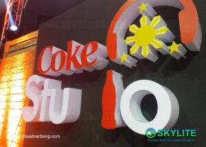 acrylic sign coke studio 1 1
