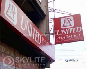 united pharmacy panaflex sign 1