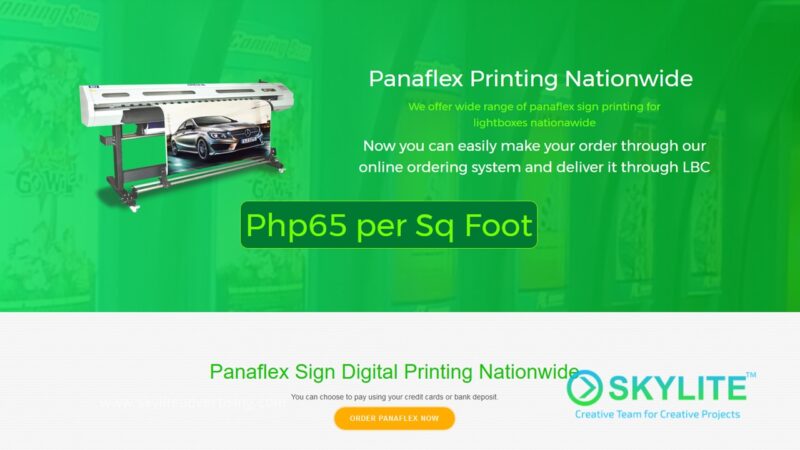 panaflex sign printing 1