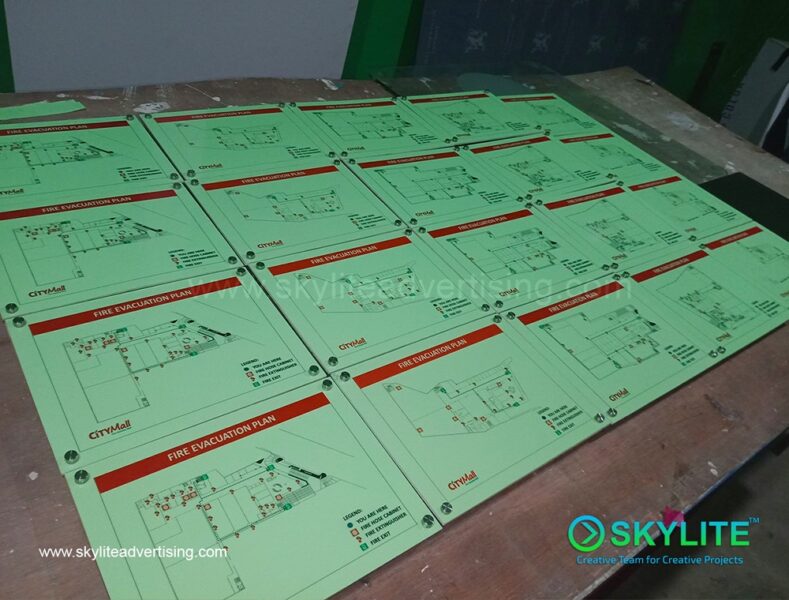 Evacuation Plan Printing Services