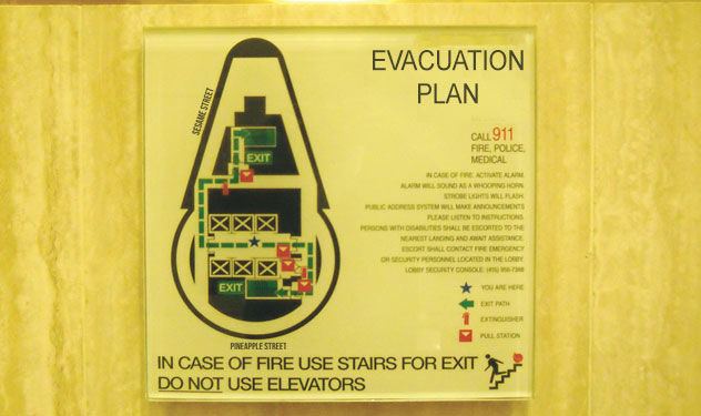 Evacuation Plan Signs 1 1