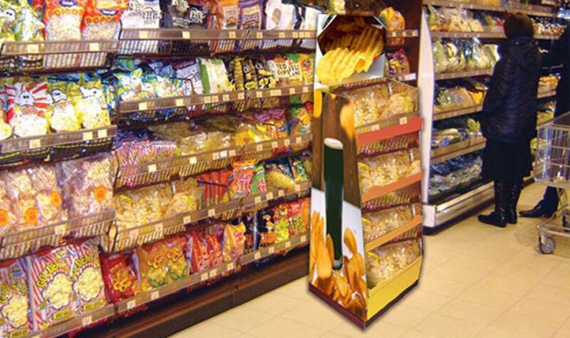 Supermarket Display Rack 3 1