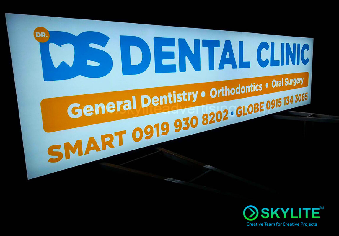 dr dentist panaflex xtand banner frosted sticker indoor logo signage 04 1