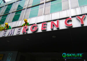 makati medical center emergency signage installation 03 1