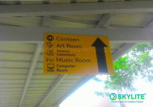 singapore school of manila green campus directional signs 08 1