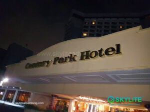 century park hotel brass sign philippines 5 1