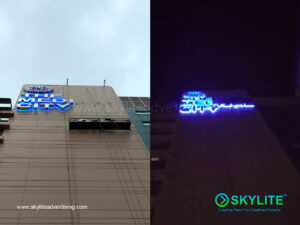 installation of the medical city stainless sign 4 1