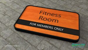 door sign 6 25x11 directprinted fitness room0002 1