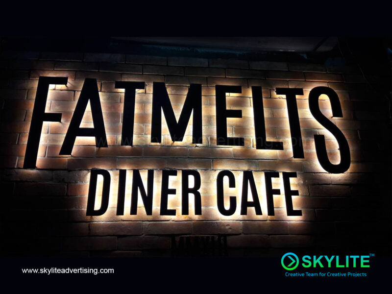 fatmelts diner cafe metal sign 1 1