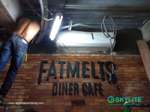 fatmelts diner cafe metal sign 2 1