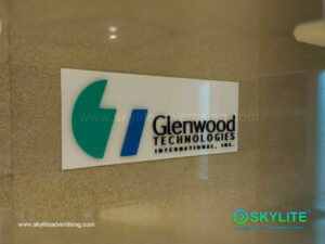glenwood technologies lobby sign 1 1