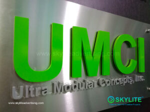 ultra modular concepts inc metal and laser cut sign 1 1
