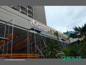 century park hotel brass sign 2 1