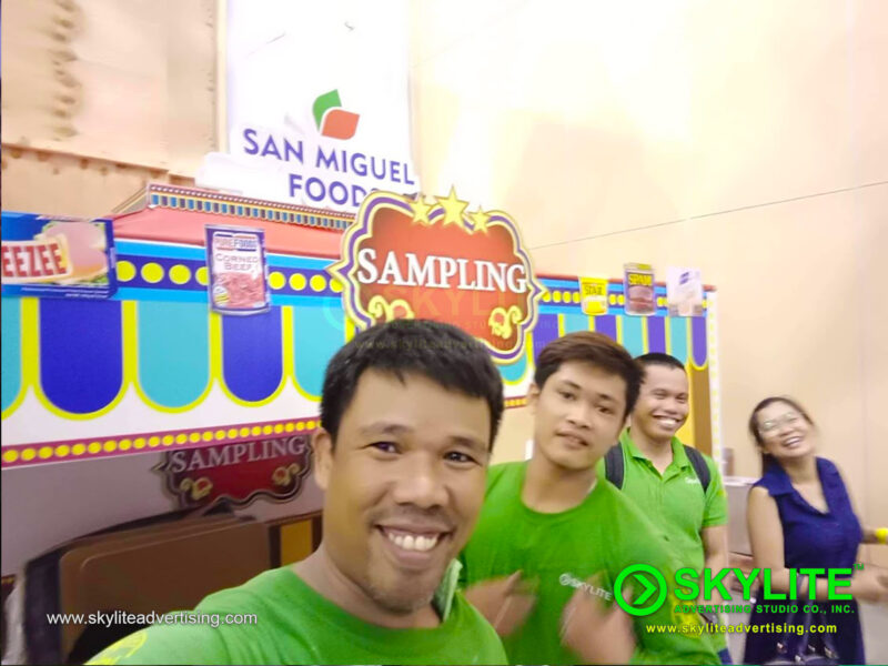 san miguel food booth setup at iloilo 01 1