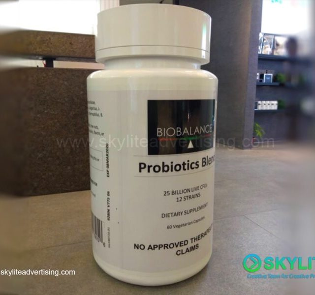 3D Life-Size Medicine Bottle Fabrication