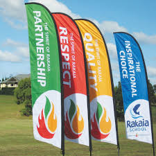 Feather Banner Printing