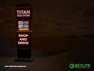 titan pylon sign night 1 1 1