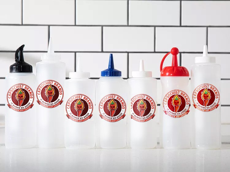 Condiments Product Label Printing