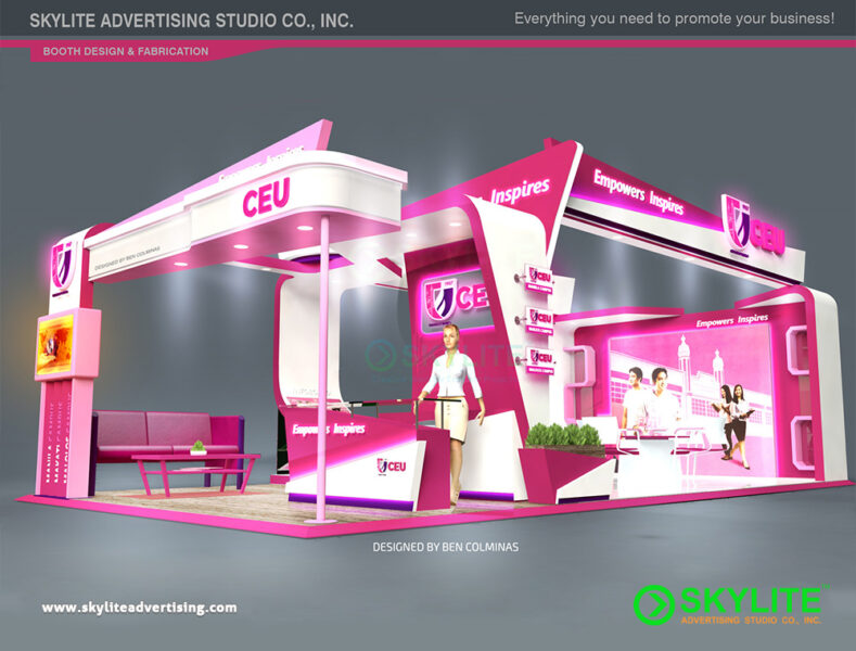 booth design and fabrication for ceu 2