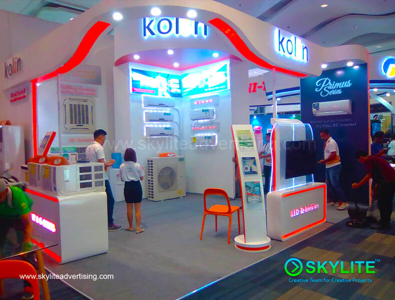 koin booth design and fabrication 1