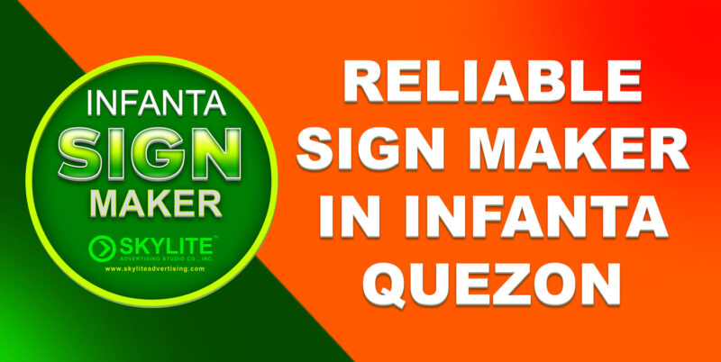 infanta quezon sign maker philippines banner 1