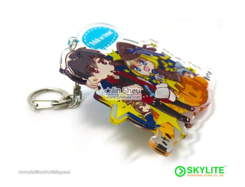 UV Printed Acrylic Keychain