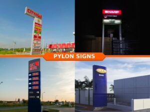 pylon signage design and build projects 1