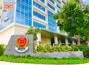 lyceum of the philippines university stainless signage maker 02 1 1