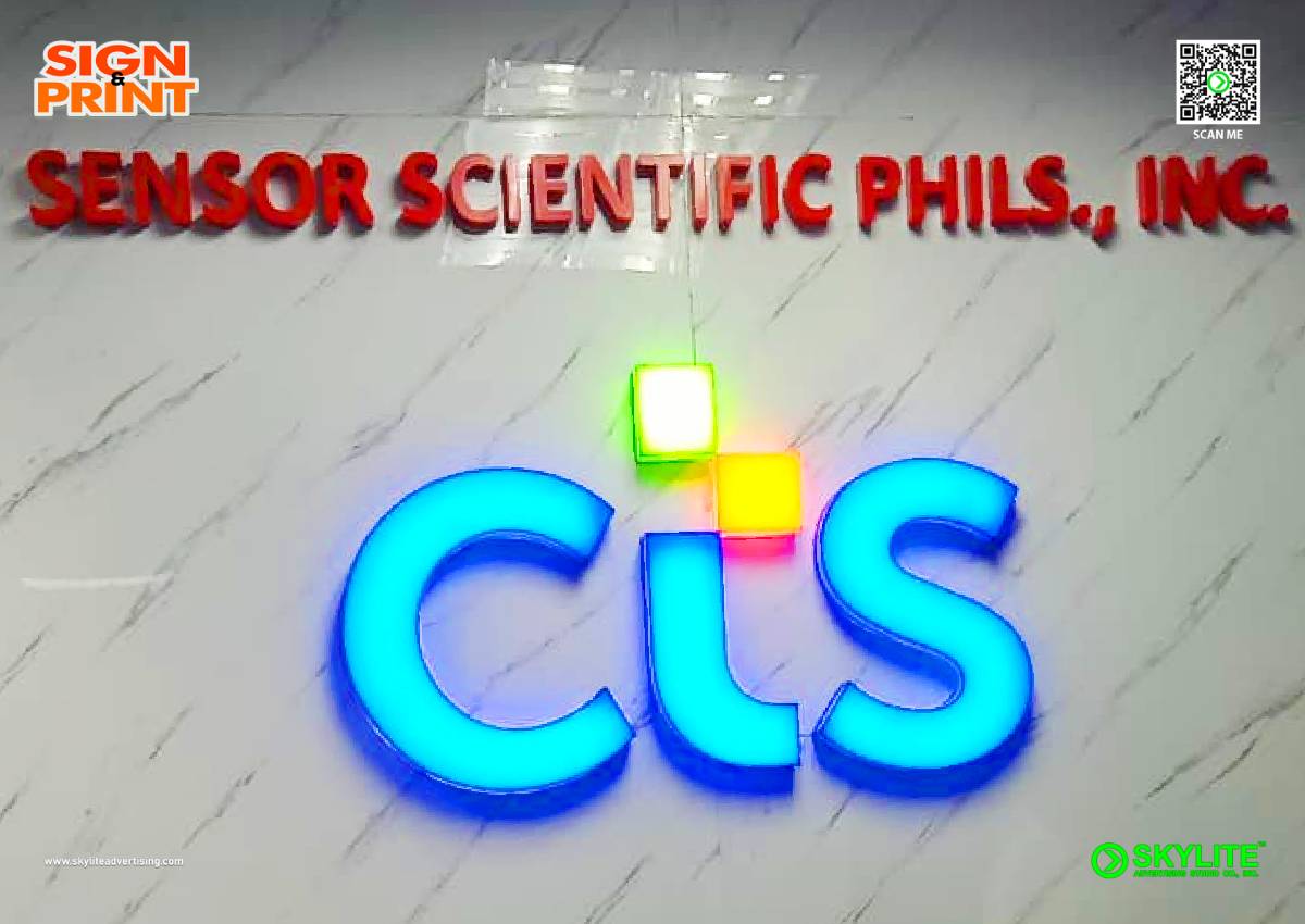 cts acrylic sign