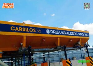 dreambuilders carsilos 3M sticker sign 1