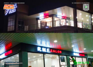 rme salon acp acrylic panaflex signages 01 1