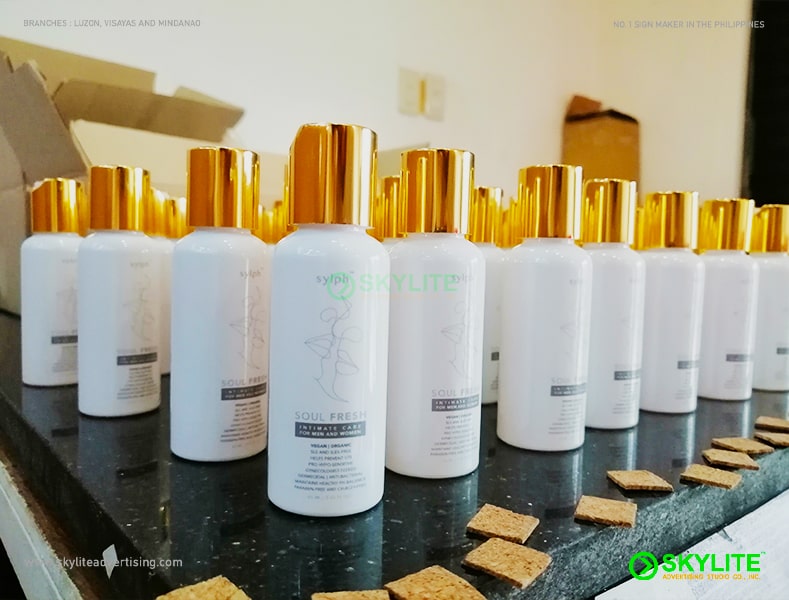 Aluminum Lotion Bottle UV Printing - Image 4