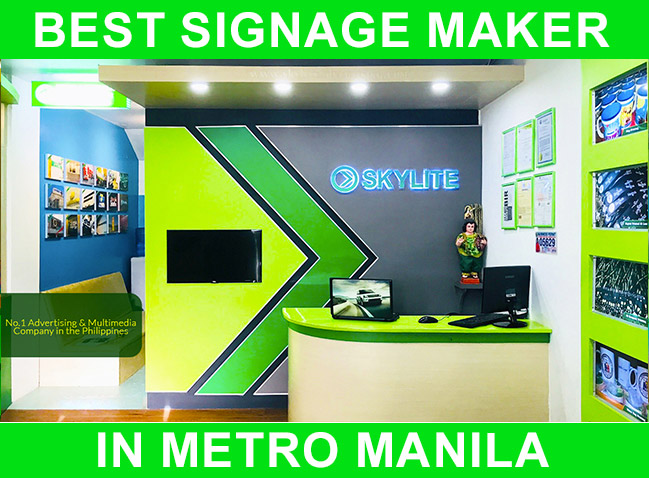 best signage maker in metro manila