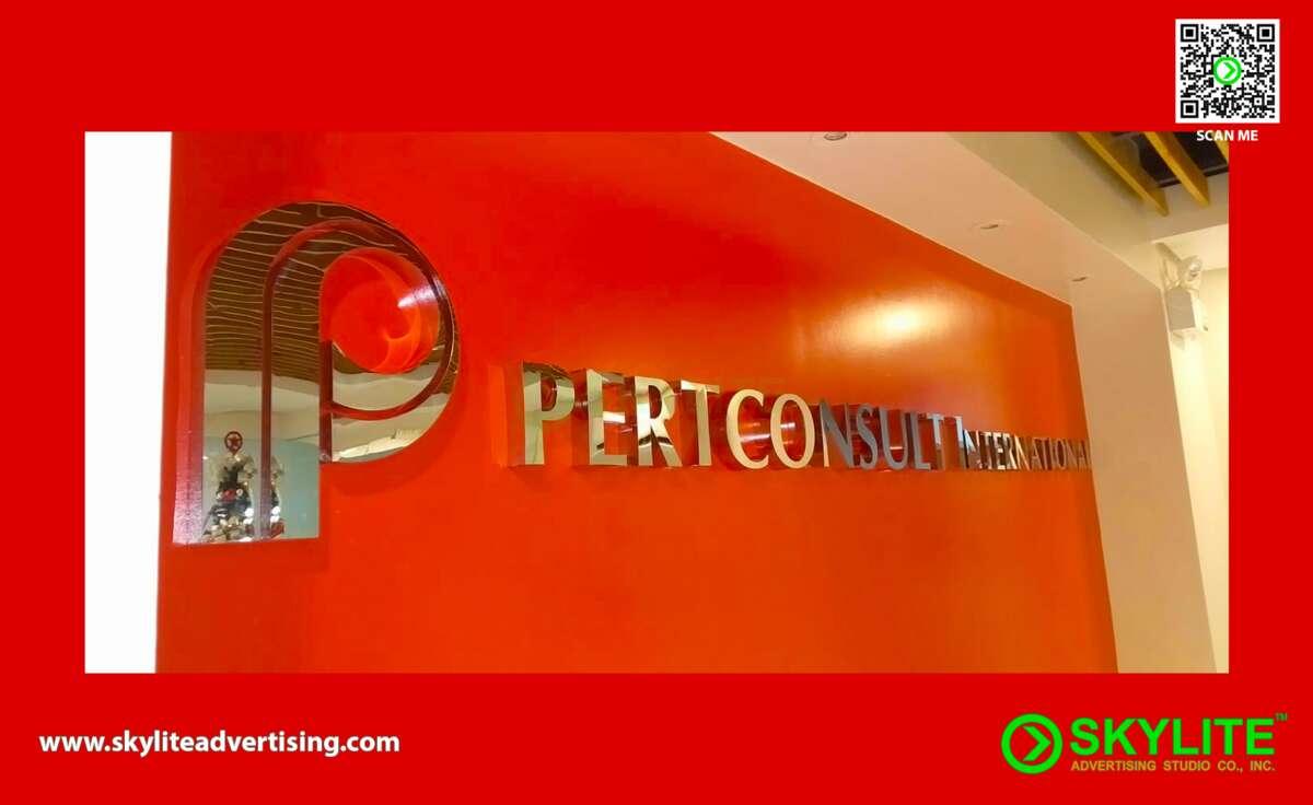 pertconsult international stainless sign 4