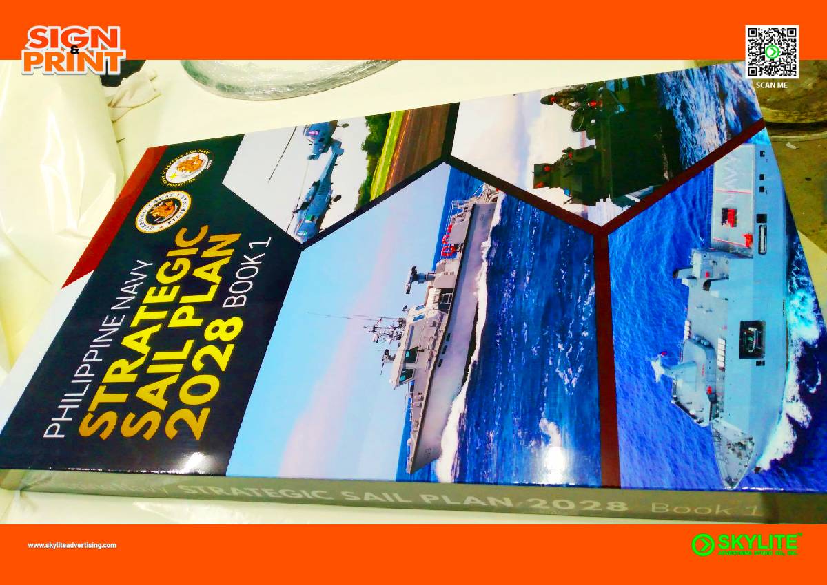 philippine navy 3D book display 3