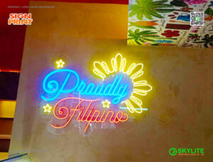 proudly filipino LED neon sign 03