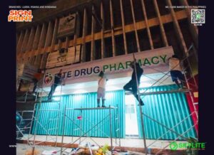 rite drug pharmacy custom panaflex sign 02