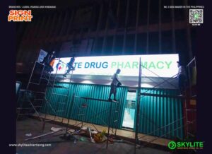 rite drug pharmacy custom panaflex sign 03