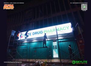 rite drug pharmacy custom panaflex sign 04