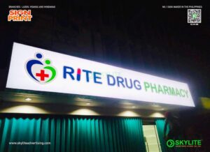rite drug pharmacy custom panaflex sign 05