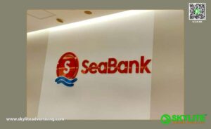 seabank custom company lobby sign 9