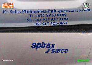 spirax sarco vehicle sticker 6