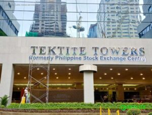 tektite towers stainless backlit sign 04