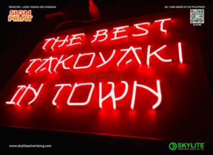 the best takoyaki led neon sign 01