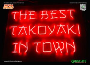 the best takoyaki led neon sign 02