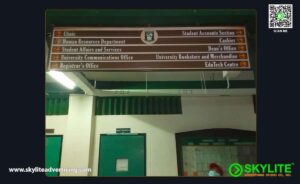 universidad de zamboanga donors wall and directional signs 1