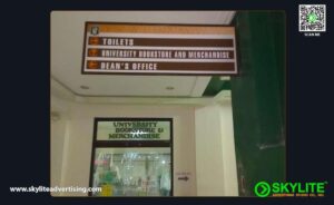 universidad de zamboanga donors wall and directional signs 13